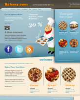 iWeb Template: Bakery Theme