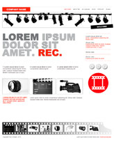 iWeb Template: Movie Theme