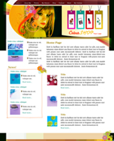 iWeb Template: Beauty Theme