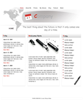 iWeb Template: Business World Theme