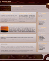 iWeb Template: Eyes Fire
