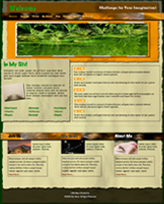 iWeb Template: Green Theme 