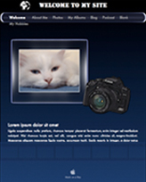 iWeb Template: Photographer