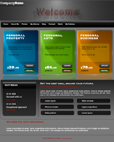 iWeb Template: Rainbow Theme 