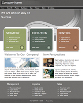 iWeb Template: Ribbon Theme 