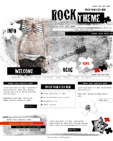 iWeb Template: Rock Theme