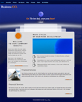 iWeb Template: Time Machine Theme