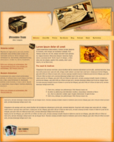 iWeb Template: Treasure Theme