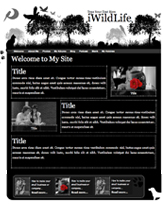 iWeb Template: WildLife Theme