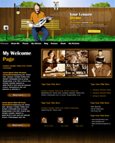 iWeb Template: Your Leisure Theme