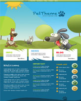 iWeb Template: Pet